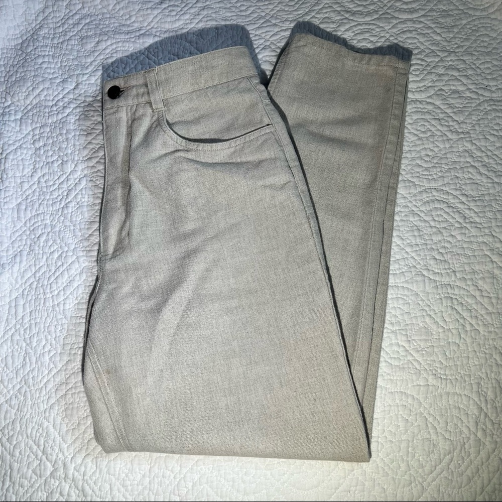 Vintage cream / beige Talbots pants woman’s 2-3 petite mid rise straight leg